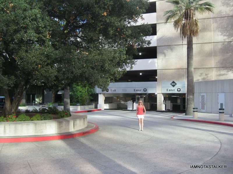 The Parking Garage from “Twins”