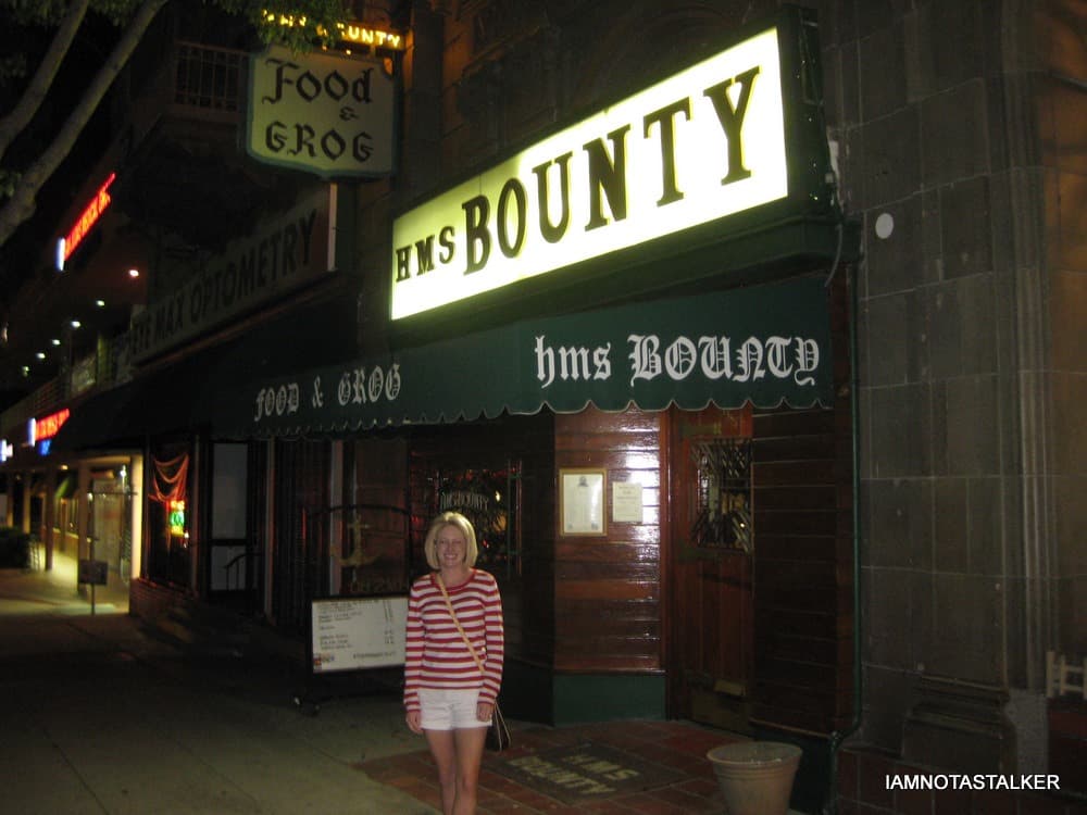 The HMS Bounty Bar and Restaurant from “Mad Men”