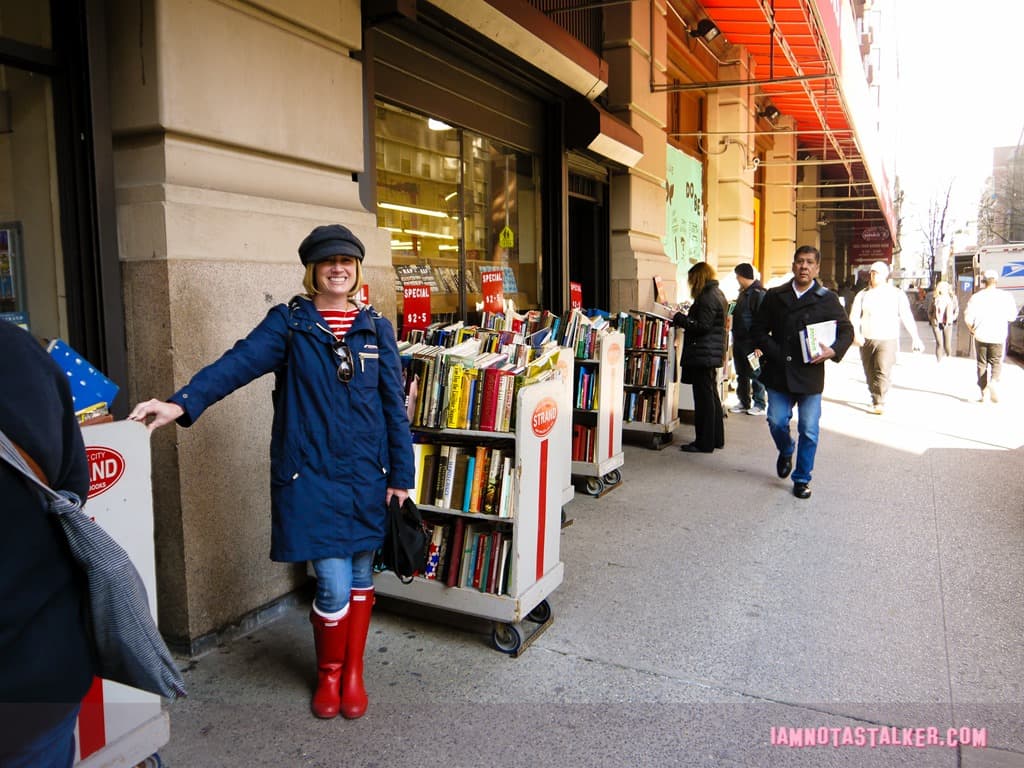 Strand Book Store from “Sex and the City”