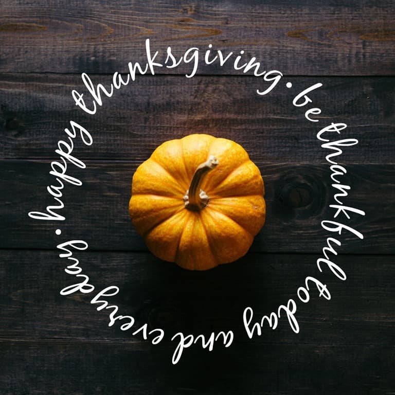 Happy Thanksgiving!