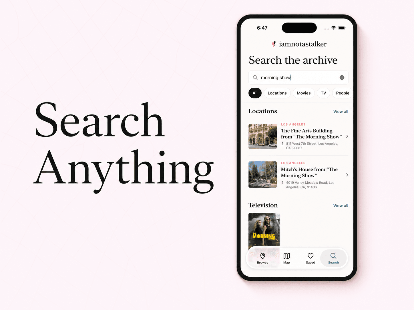 Search by movie screenshot